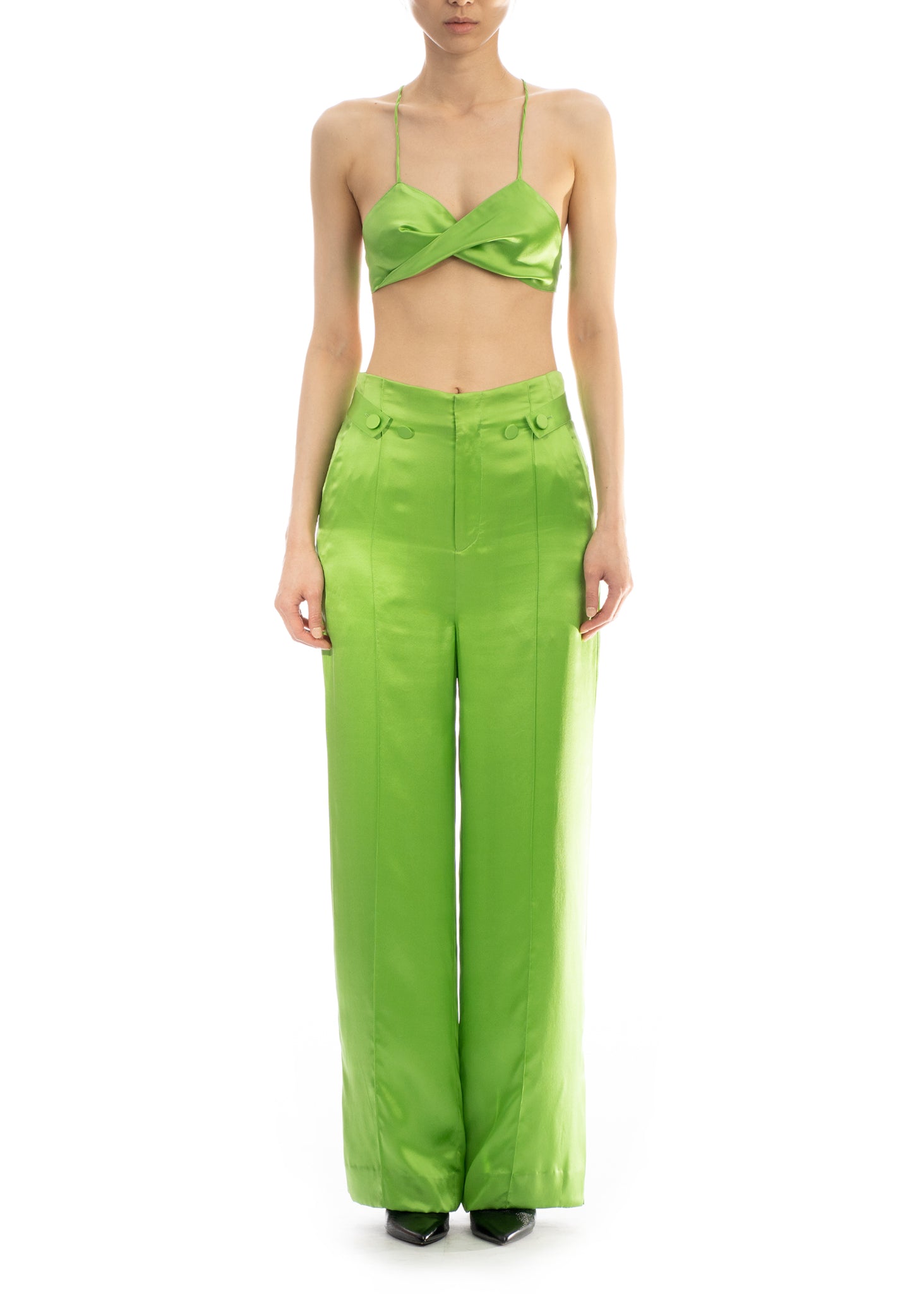 'ACID' SILK TWIST TOP