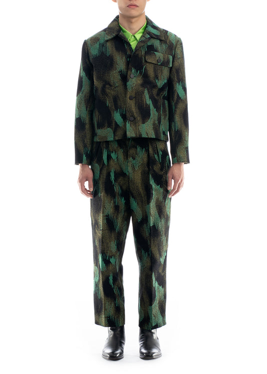 'ECHO' JACQUARD JACKET