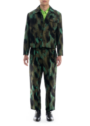 'ECHO' JACQUARD JACKET