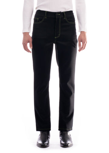 ACID STITCH WOOL TROUSERS