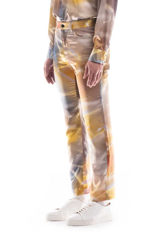 'HALO' SILK TROUSERS