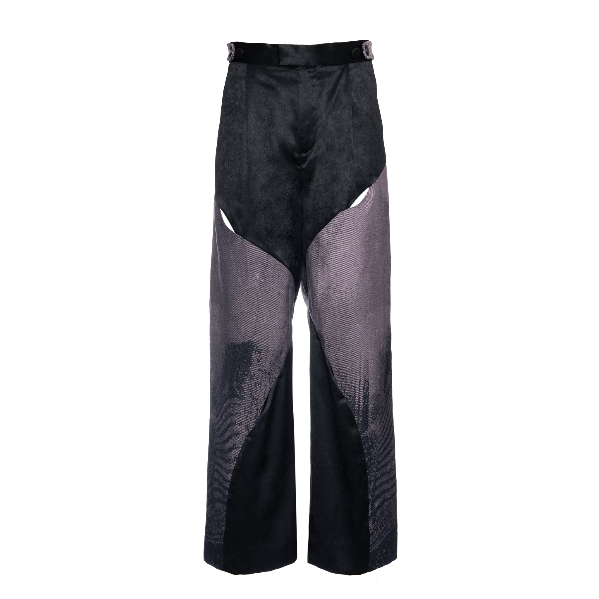 Cutout Straight Leg Trousers