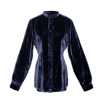 Round Neck Long Sleeve Shirt (Velvet)