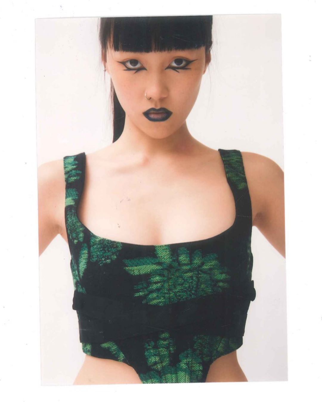 'FLORA' JACQUARD CORSET