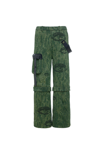 'NIGHTHAWK' 3D-KNIT 2-WAY CARGO PANTS