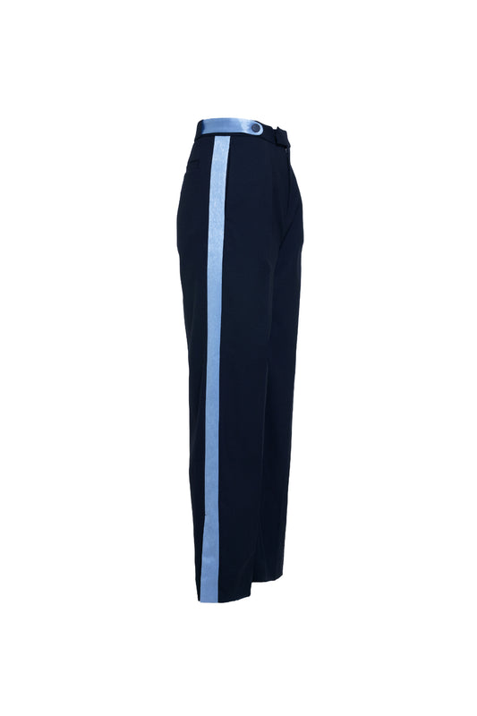 'STARDUST' SATIN SUITING TROUSERS