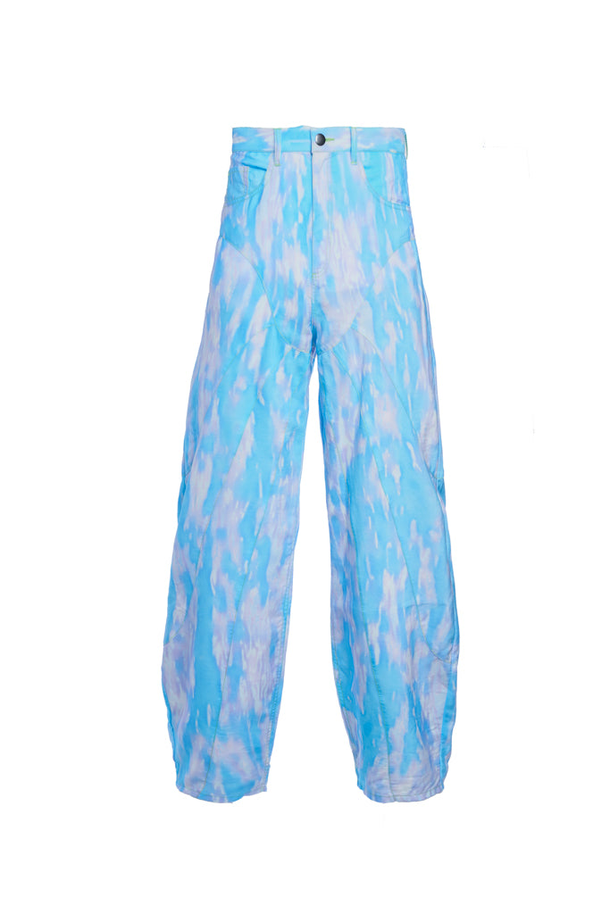 'SKY' BOOT-CUT RAY STITCH TROUSERS