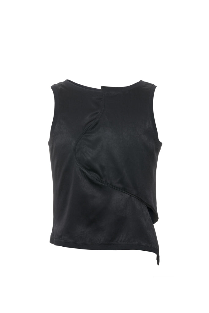 BASIC NOT BASIC MIDNIGHT RIB KNIT TANK