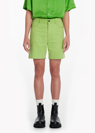 'ACID' CORDUROY SHORTS