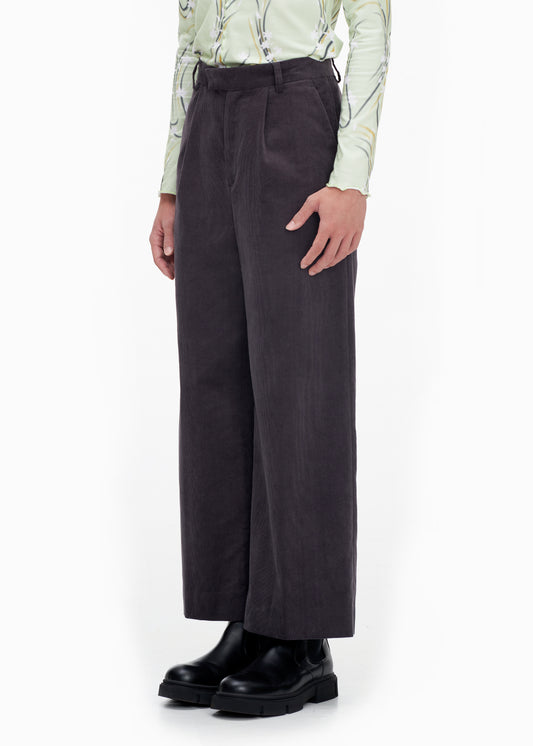 CORDUROY SPLIT TROUSERS