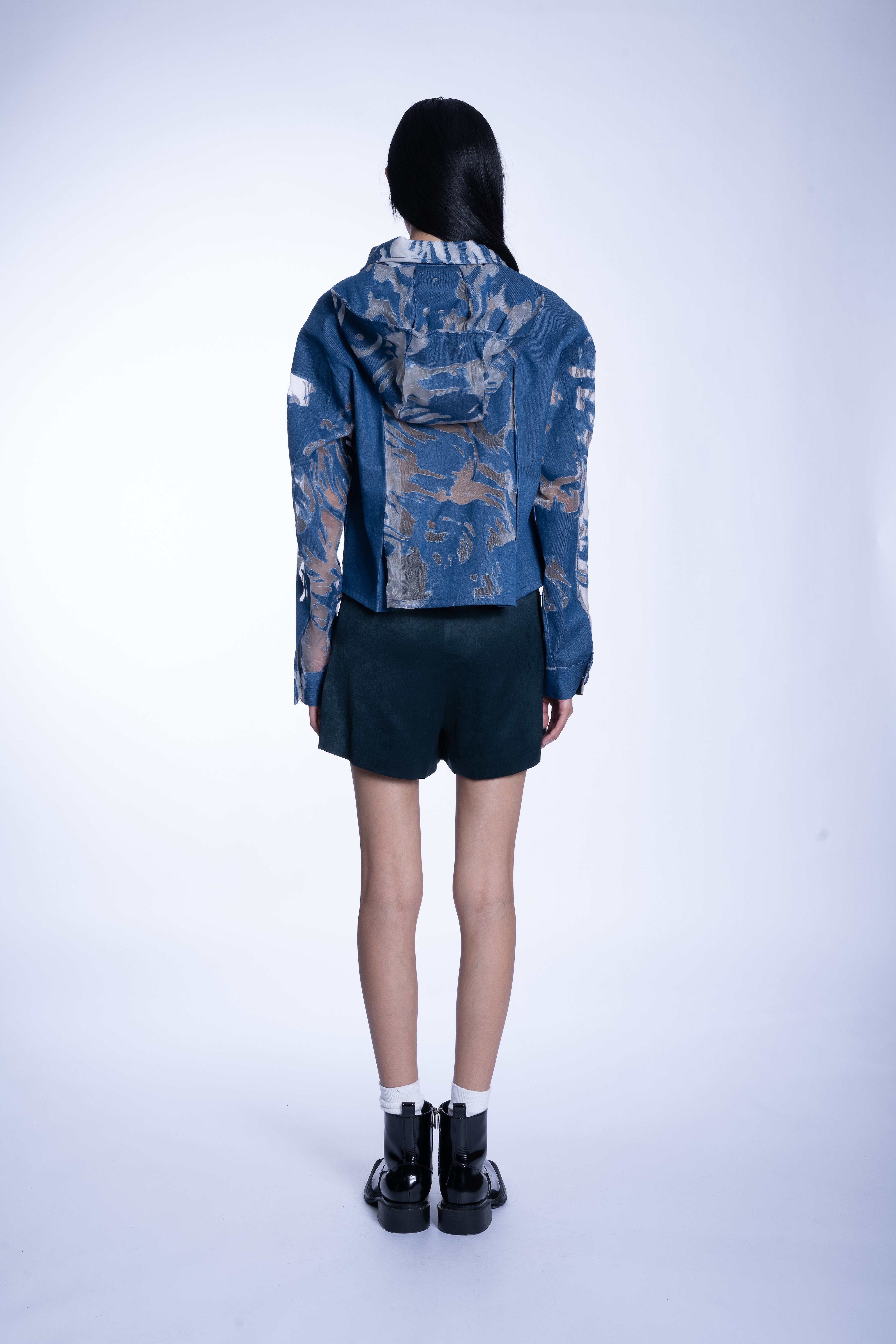 remake denim laundry bagy→jacket Patchwork Denim Jacket – HUF Canada